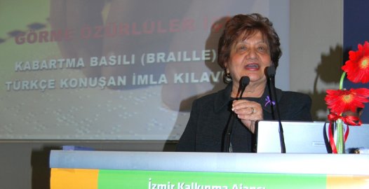 TDK İmla Kılavuzunun Kabartma Yazyla ve Sesli Olarak Hazırlanması. Ayrıntılar için Tıklayınız